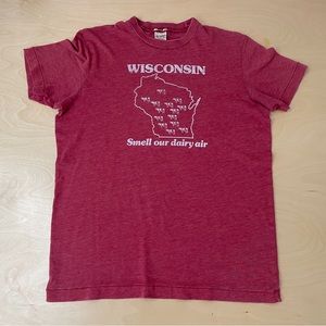 Vintage Abercrombie & Fitch Wisconsin T-shirt